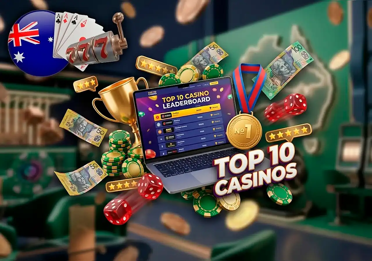 Detailed PayID casino review analysis on tablet screen with trust ratings